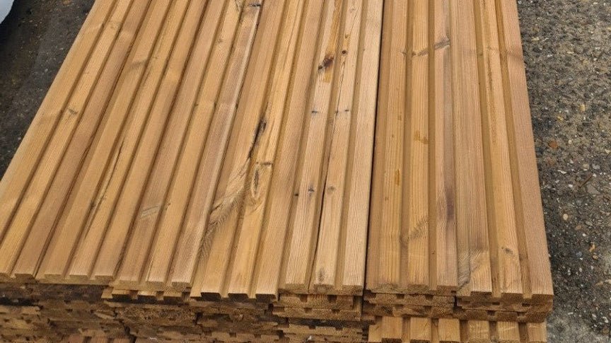 Thermowood Vuren Triple Blokprofiel 26 mm (m2)